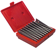 #TPS11 - 10 Piece Set - 1/8'' Thickness - 1/8'' Increments - 1/2 to 1-5/8'' - Parallel Set - First Tool & Supply