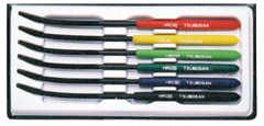 #FHC6 Hardness Testing Files-6 Piece Set - Hardness Tester Accessory - First Tool & Supply