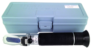 Refractometer with carring case 0-10 Brix Scale; includes case & sampler - First Tool & Supply