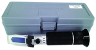 Refractometer with carring case 0-32 Brix Scale; includes case & sampler - First Tool & Supply