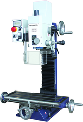 14" Gear Head Milling Machine, Variable Speed, 1.25HP, 120V, 1PH - First Tool & Supply