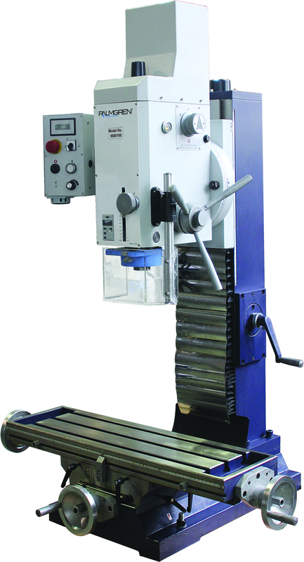 20" Gear Head Milling Machine, Variable Speed, 3HP, 240V, 1PH - First Tool & Supply