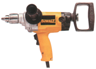 #DW130V - 9.0 No Load Amps - 0 - 550 RPM - 1/2'' Keyed Chuck - D-Handle Reversing Drill - First Tool & Supply
