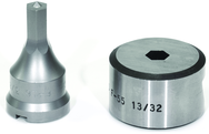 PDH7/16; 7/16" Hex Punch & Die Set - First Tool & Supply