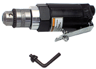 #FP3501 - 3/8'' Chuck Size - Straight - Non-Reversing - Air Powered Drill - First Tool & Supply