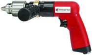 #UT2850R - 1/2" Reversing - Air Powered Drill - Handle Exhaust - First Tool & Supply