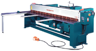 Sheet Metal Shear-with Package R - #LM1014-R; 14 Gauge Capacity (Mild Steel); 7.5HP Motor - First Tool & Supply