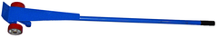 7' Steel Handle Prylever Bar - Usable nose plate 6"W x 3"L - Powder coat blue finish - Capacity 5,000 lbs - First Tool & Supply