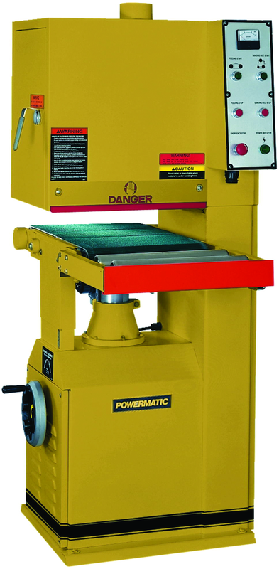 Model 1632 Open End Belt Sander, 5HP, 1Ph, 230V (1/4HP, 1Ph Feed Motor) - First Tool & Supply