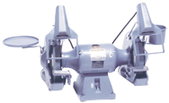 Bench Grinder-Deluxe - #1021WD; 10 x 1 x 7/8'' Wheel Size; 1.5HP; 3PH; 208-230/460V Motor - First Tool & Supply