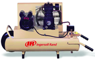 8 Gallon / Horizontal Tank; 5-1/2HP Gas Engine Air Compressor #SS3J5 5GH-WB - First Tool & Supply