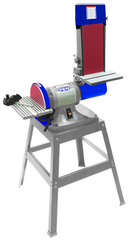 6" x 48" Belt and 9" Disc Combination Sander 1HP 115/230V 1PH; Open Stand; Miter Gauge - First Tool & Supply