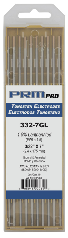 18-7GL 7" Electrode 1.5% Lanthanated - First Tool & Supply