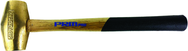 PRM Pro 10 lb. Brass Hammer with 32" Wood Handle - First Tool & Supply