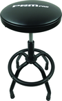 Shop Stool Heavy Duty- Air Adjustable with Round Foot Rest - Black - First Tool & Supply