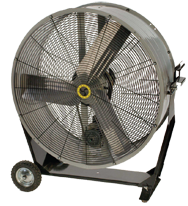 36" Portable Tilting Mancooler Fan 1/2 HP - First Tool & Supply