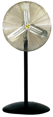24" Adjustable Pedestal Commercial Fan - First Tool & Supply