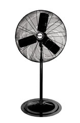 30" Pedestal Fan; 3-speed; 1/4 HP; 120V - First Tool & Supply