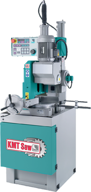 14" CNC automatic saw fully programmable; 4" round capacity; 4 x 7" rectangle capacity; ferrous cutting variable speed 13-89 rpm; 4HP 3PH 230/460V; 1900lbs - First Tool & Supply