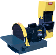 4" x 36" Belt and 10" Disc Bench Top Combination Sander with Full Safety Belt Guard 1/2HP 110V; 1PH - First Tool & Supply