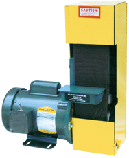 Belt Sander-with Dust Collector & Stand - #S4SV; 4 x 36'' Belt; 1/2HP; 1PH Motor - First Tool & Supply