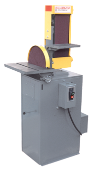 6" x 48" Belt and 12" Disc Floor Standing Combination Sander 3HP; 3PH - First Tool & Supply
