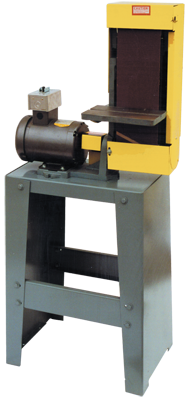 Belt Sander - #S6M-3; 6 x 48'' Belt; 3HP; 3PH; 220/440V Motor - First Tool & Supply