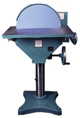 Heavy Duty Disc Sander-No Controls & NO Magnetic Starter - #20100 - 20'' Disc - 3HP; 3PH; 230V Motor - First Tool & Supply