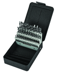 60 Pc. #1 - #60 Wire Gage HSS Bright Screw Machine Drill Set - First Tool & Supply