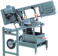 Horizontal Mitre Bandsaw - #2000; 9 x 14'' Capacity; 1.5HP; 1PH; 220V Motor - First Tool & Supply