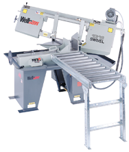 Horizontal Mitre Bandsaw - #1316S; 13 x 16'' Capacity; 3HP; 3PH; 208/230/460V Motor - First Tool & Supply