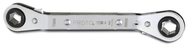 Proto® Offset Double Box Reversible Ratcheting Wrench 11 x 13 mm - 6 Point - First Tool & Supply