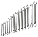 Proto® 14 Piece Full Polish Antislip Metric Combination Wrench Set - 12 Point - First Tool & Supply