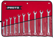 Proto® 10 Piece Full Polish Metric Combination ASD Wrench Set - 6 Point - First Tool & Supply