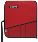 Proto® Red Canvas 7-Pocket Tool Roll - First Tool & Supply