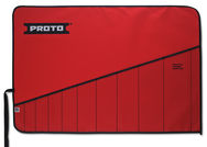 Proto® Red Canvas 10-Pocket Tool Roll - First Tool & Supply