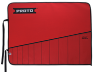 Proto® Red Canvas 11-Pocket Tool Roll - First Tool & Supply