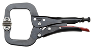 Proto® Locking Mini C-Clamp Pliers w/Swivel Pads - 6-1/2" - First Tool & Supply