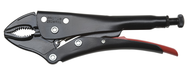 Proto® Locking Curved Jaw Pliers w/Cutter - 7-15/32" - First Tool & Supply