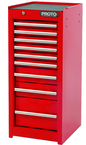 Proto® 440SS Side Cabinet - 9 Drawer, Red - First Tool & Supply