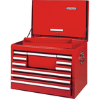 Proto® 440SS 27" Top Chest with Drop Front - 10 Drawer, Red - First Tool & Supply
