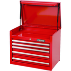 Proto® 440SS 27" Top Chest - 5 Drawer, Red - First Tool & Supply