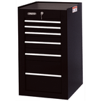 Proto® 450HS Side Cabinet - 6 Drawer, Black - First Tool & Supply