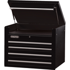 Proto® 450HS 34" Top Chest - 4 Drawer, Black - First Tool & Supply