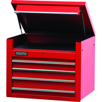 Proto® 450HS 34" Top Chest - 4 Drawer, Red - First Tool & Supply