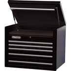 Proto® 450HS 34" Top Chest - 5 Drawer, Black - First Tool & Supply