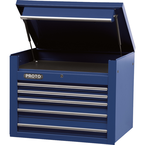 Proto® 450HS 34" Top Chest - 5 Drawer, Blue - First Tool & Supply