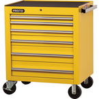 Proto® 450HS 34" Roller Cabinet - 6 Drawer, Yellow - First Tool & Supply