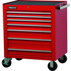 Proto® 450HS 34" Roller Cabinet - 7 Drawer, Red - First Tool & Supply