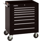 Proto® 450HS 34" Roller Cabinet - 8 Drawer, Black - First Tool & Supply